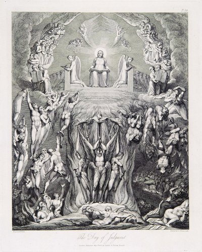 Il giorno del giudizio (Bentley 435-8) da William Blake